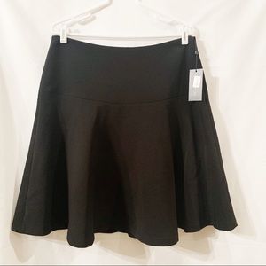 NWT Tommy Hilfiger Black Pleated Skirt